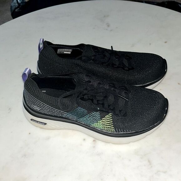 Skechers air cooled goga mat hyper burst gowalk women’s‎ sneakers size 7.5 - Picture 2 of 7